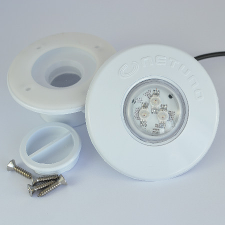 Refletor LED SMD 9W Netuno Dispositivo aspiracao vinil Netuno